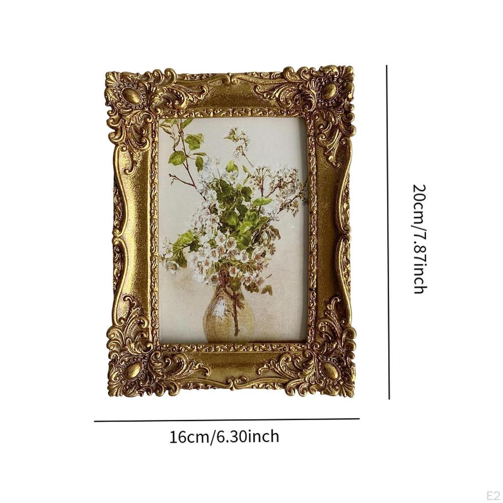 Photo Frame Display Home Decoration Gift Tabletop Decor Wall Picture for Restaurant