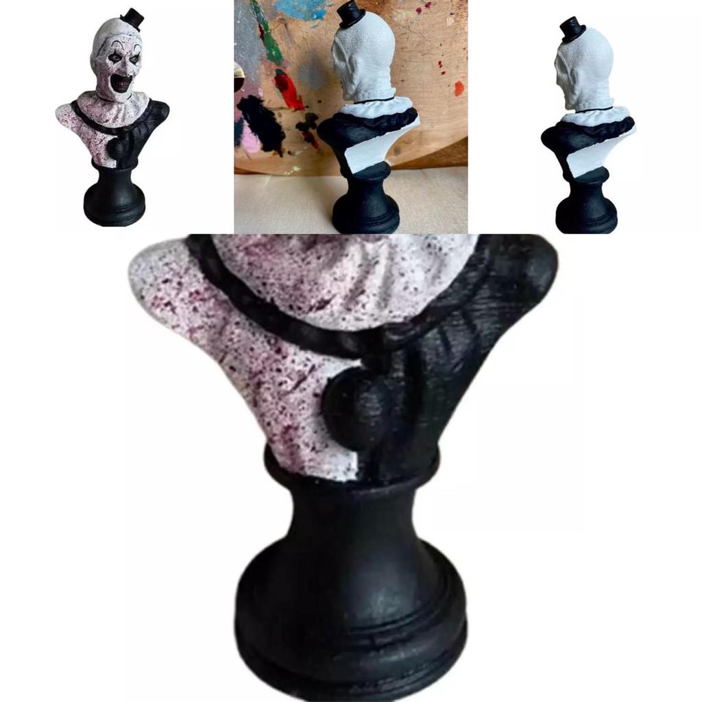 Art The Clown Figure Unique Resin Decoration For Halloween And Festive Parties