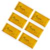 6Pcs Violin Rosin Bow String Rosin Instrument Accessory Low Dust Universal for Viola Cello Yellow