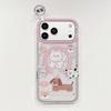 iPhone11Pro Colorful Glitter Magnetic Phone Case Cute Animal Apple 11 Puppy Protective Case