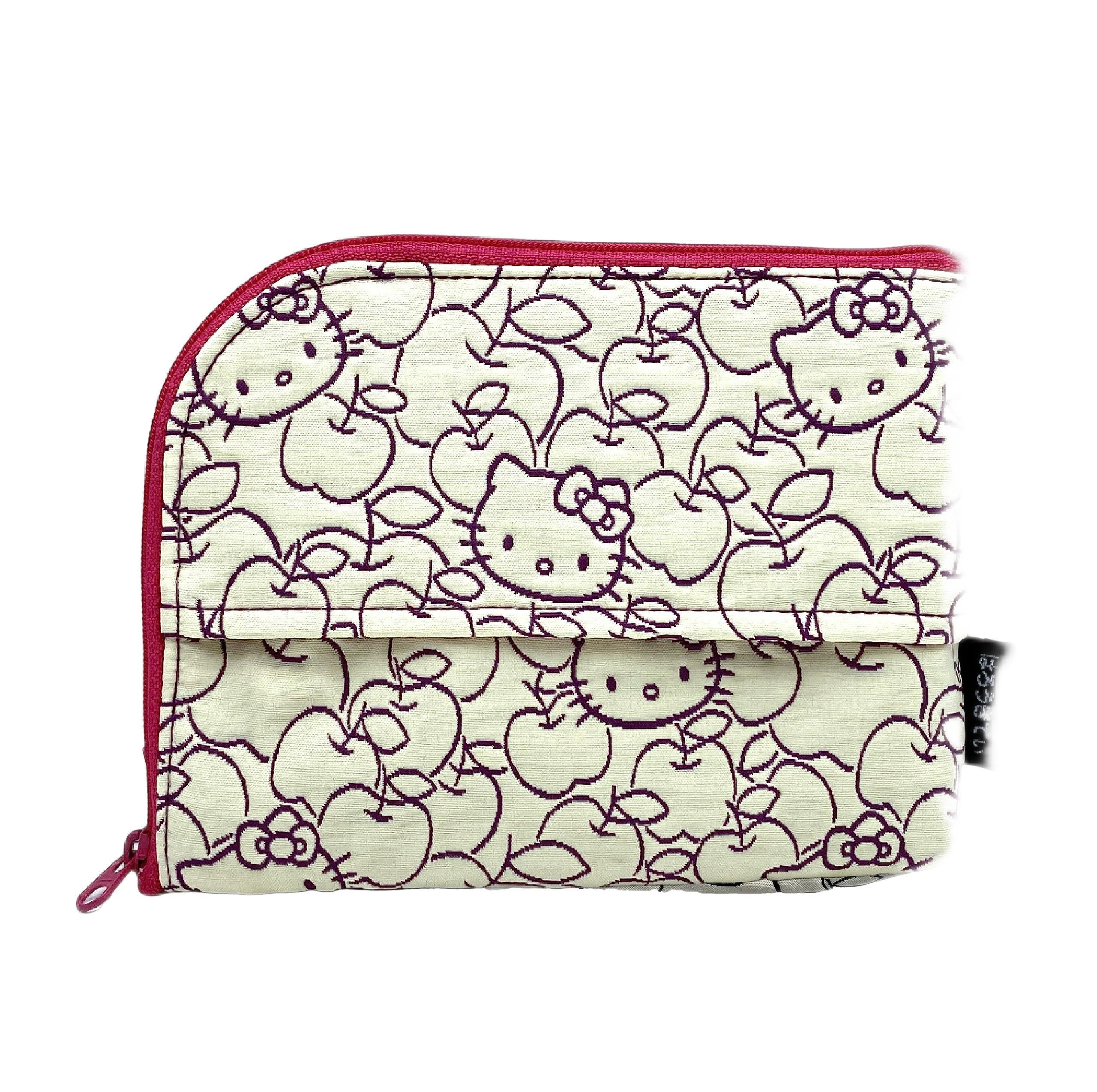 

Чехол-сумка для маски Hello Kitty, сделано в Японии, товары Kyoto Hello Kitty, персонаж Sanrio [Kyoto Kobo] (фиолетовый)