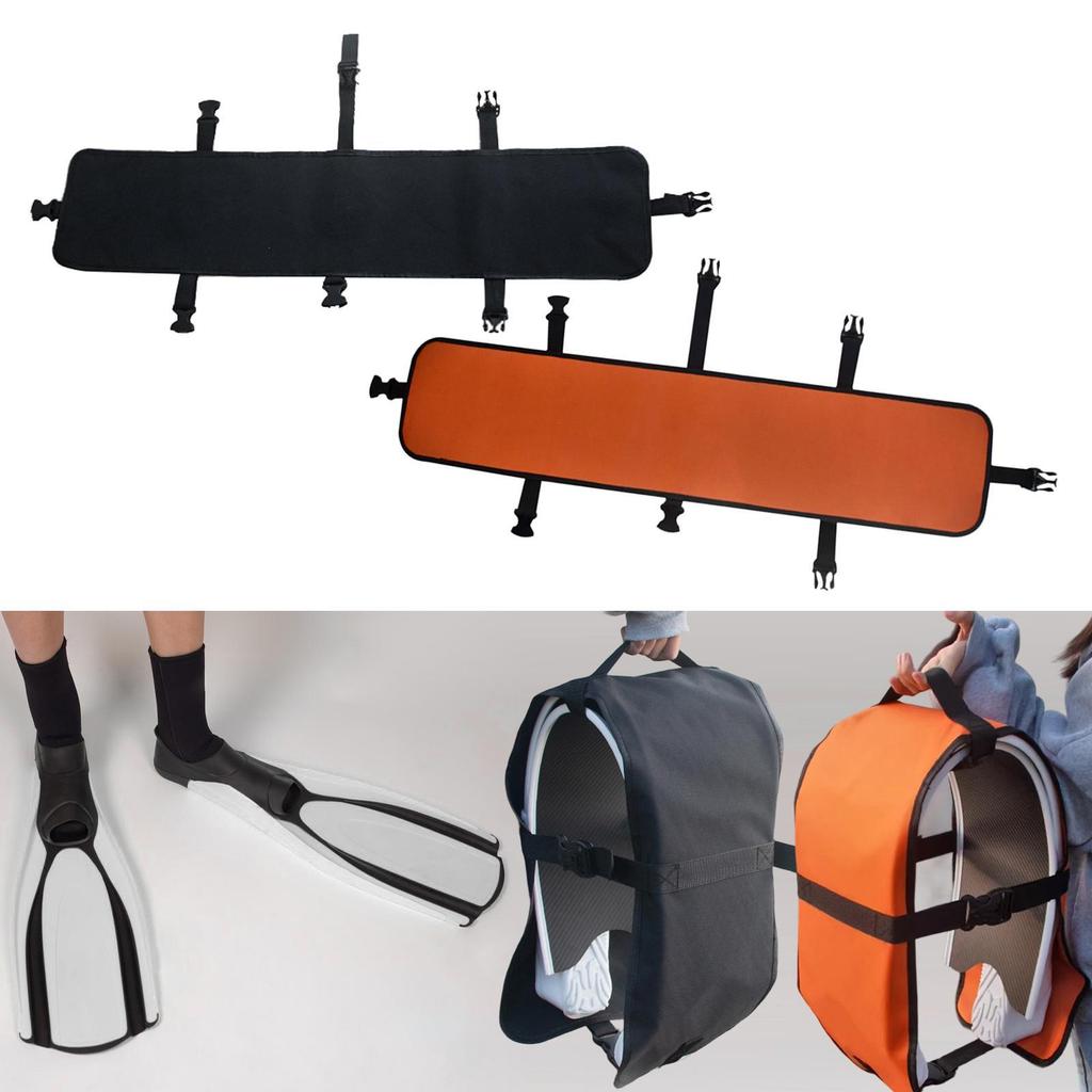 Flossen Aufbewahrungstasche Tauchausrüstungstasche Staubdichte Oxford-Stoff Flossentasche Schnelltrocknende Flossen Tasche für Strandaktivitäten Reisen Surfen
