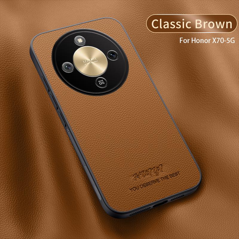Luxus Business Leder Weicher Rahmen Magnetische Abdeckung für Honor X9D HonorX9D 5G Handyhüllen Capa