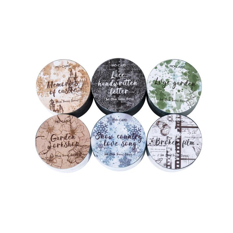 1pcs/1lot Decorative Adhesive tapes Ink marks between papers Scrapbooking DIY Paper Scrapbooking Stickers