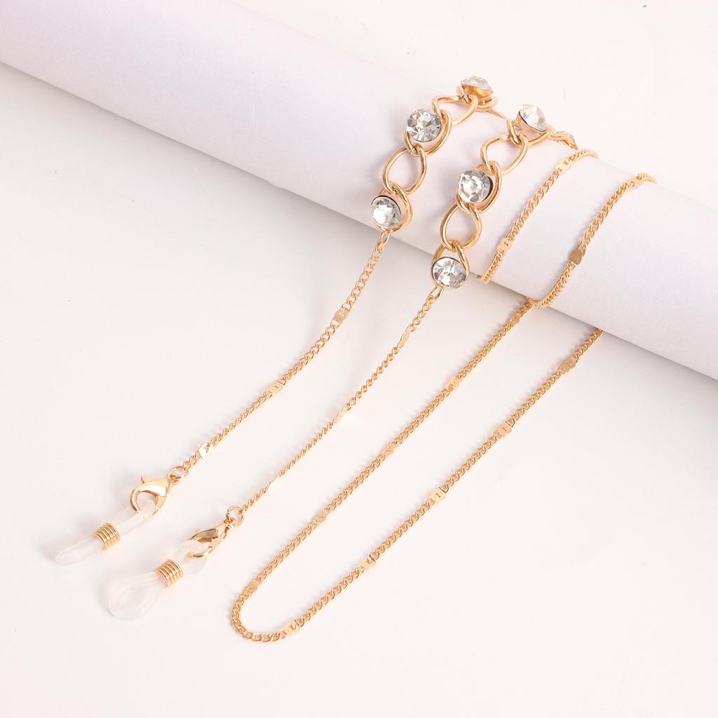 Mask hanging chain glasses hanging chain glasses chain mask chain glasses metal hanging chain metal chain spot spot