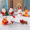 Christmas Desktop Ornament Christmas Decoration 2026 Elk Santa Claus Desk Accessories Xmas Figures Party Gift Home Decor