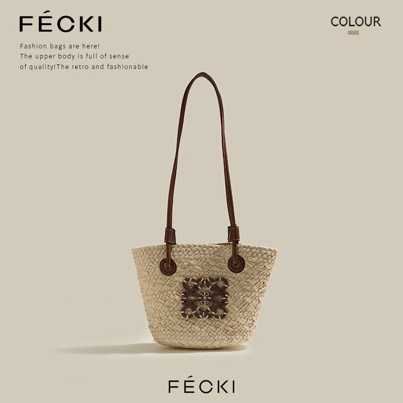 

Fecki Fresh Seaside Holiday Satchel Artsy Creamy-white small size