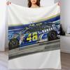 Jimmie Johnson Throw Blanket Ultra Plush Cozy Blanket for Napping Sleeping