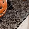 Black Color Black Lace Table Runner Long Length Spider Web Table Runner  Table Decor