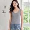Handu Yishe Women's Round Neck Sleeveless Knit Top
