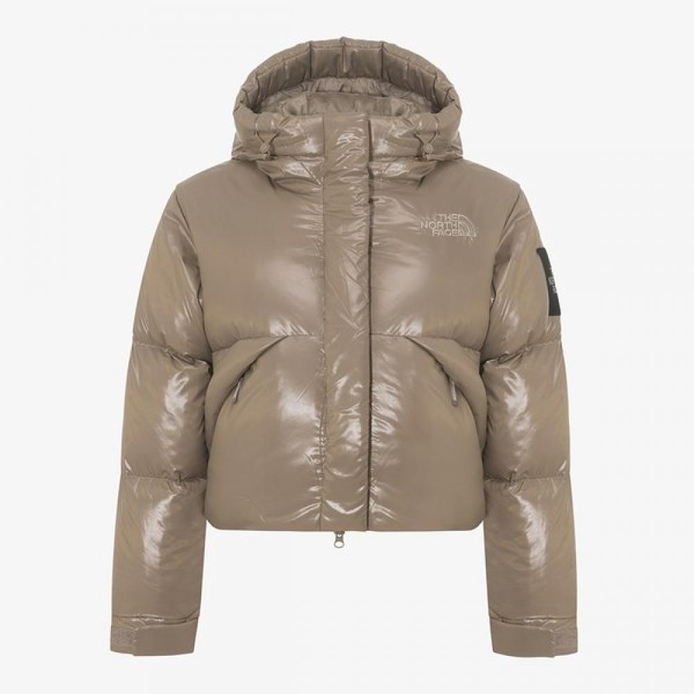 The North Face Women S gloSSy Elburn rdS Down Jacket Beige Brown Nj1dq81m BEIGE BROWN/085