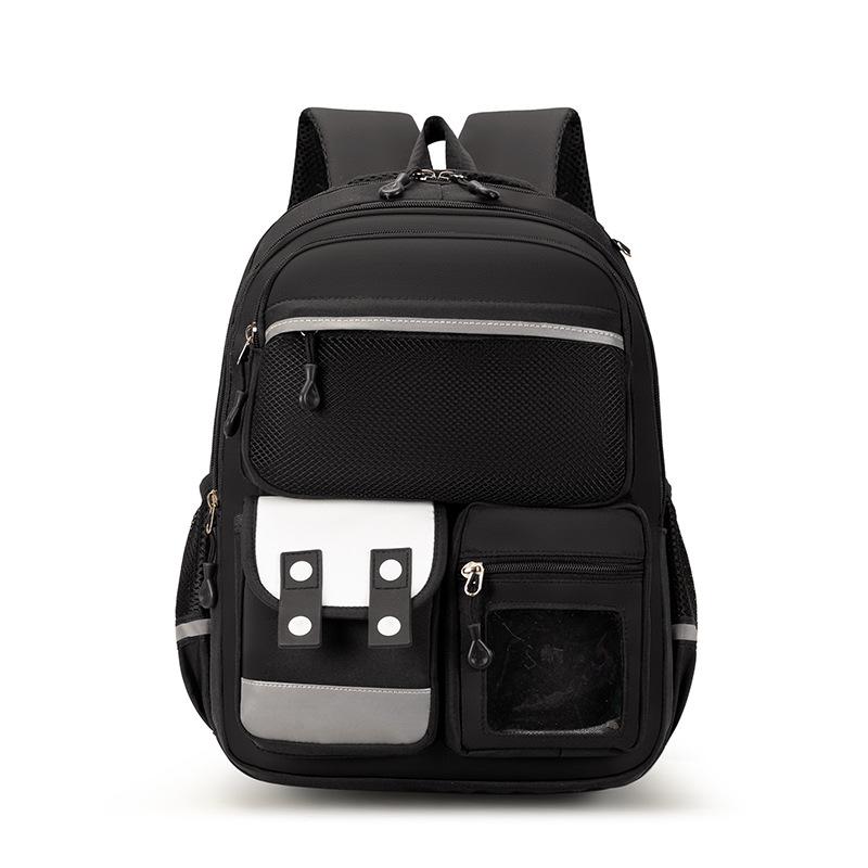 The New Color Matching Schoolbag for Primary School Students In Grades 1-6 Is Lightweight and Heavy-duty