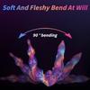 Dual-Headed Silicone Butt Plug for Easy Insertion - Unisex Adult Toy with Pointed Tip