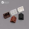 Thickened L-Shaped Plastic Corner Bracket for 90° Cabinet and Wardrobe Support