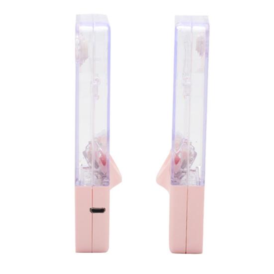 Facial Mister Portable Hanging Neck Face Mister with 60ml Water Tank Summer Cool Mist Sprayer for Face Hydrating