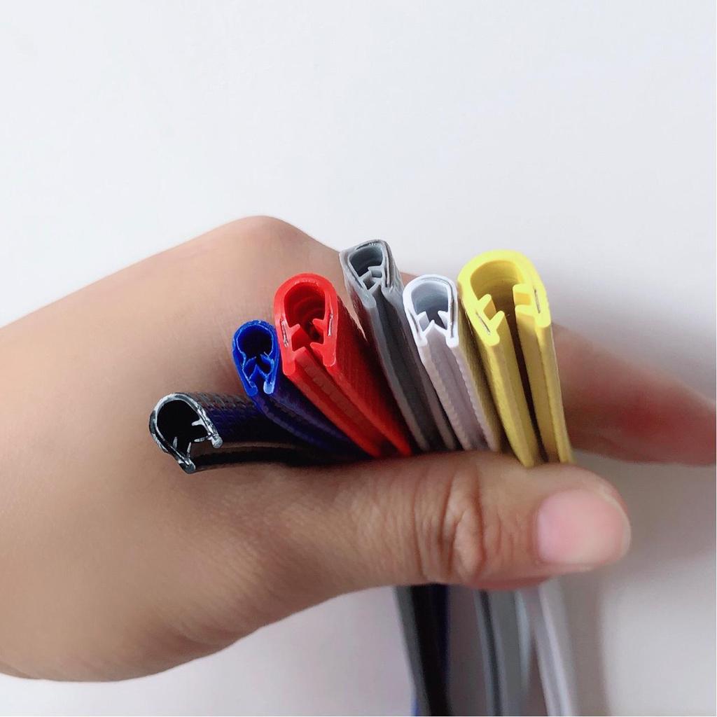 Car High-Gloss Colored Anti-Collision & Sound Insulation U-Shaped Decorative Strip