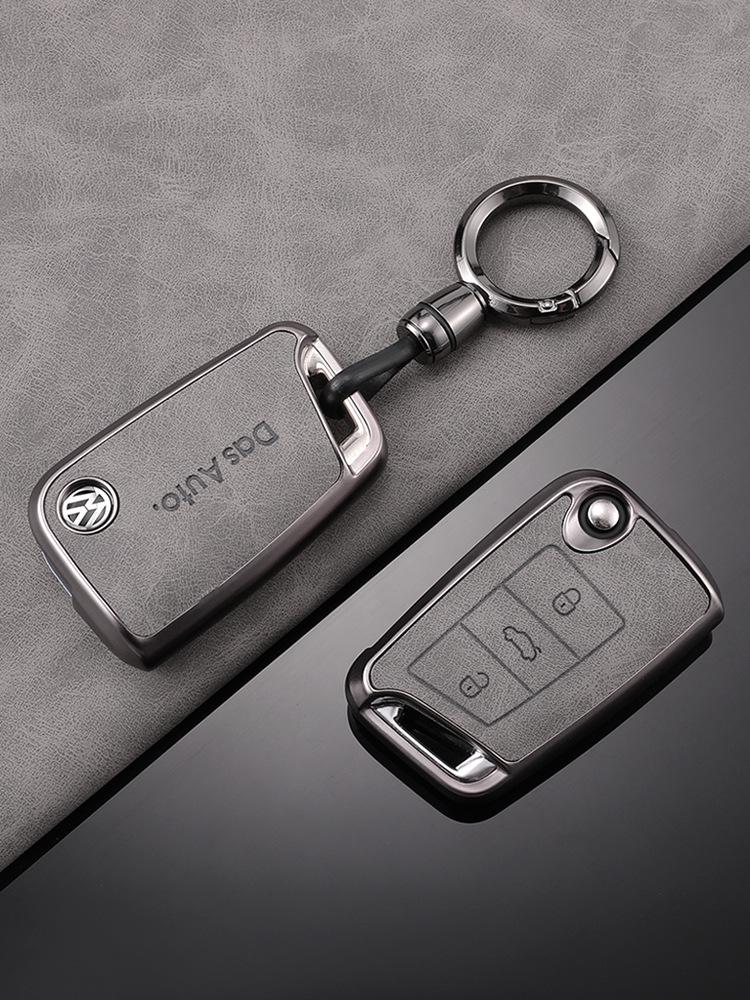 Volkswagen Sagitar TPU Leather Key Cover for Passat, Bora, Lavida, Yue Models