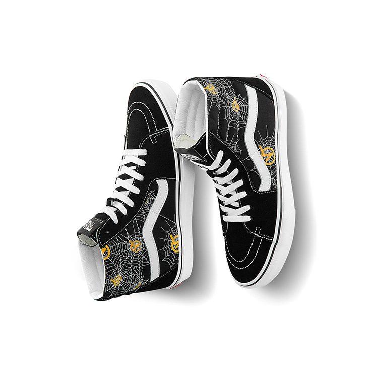 Vans SK8 Hi Black/White/Yellow VN0A32QG4RN