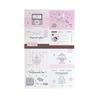 Korean Style Mini Sealing Stickers (3x4CM) for Card Packaging and DIY Journals - Cute Adhesive Designs