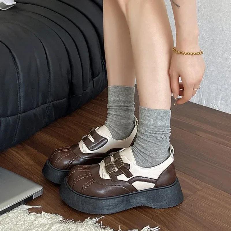 Women's Pumps 2024 New Black Matte Mary Jane Shoes Retro Soft Sole Fashion Versatile Bow Japanese Lolita Shoes Zapatos De Mujer