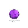 200pcs Round Flatback Acrylic Rhinestones Colorful Cabochon Beads For Jewelry Making DIY Necklace Earrings Hairclip Accessories