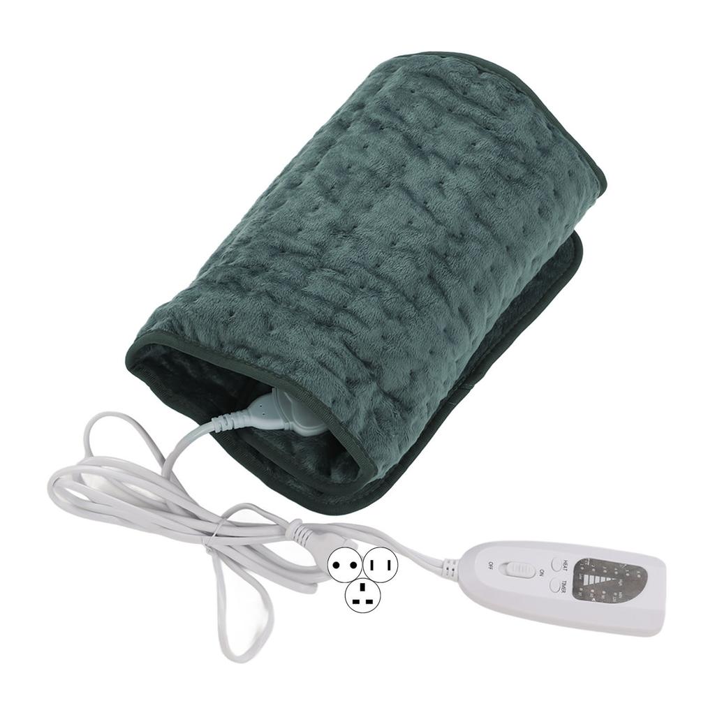 Back Electric Heating Pad 6 Levels Rapid Heating 60x30cm Soft Plush Heating Pad for Home Office Trav