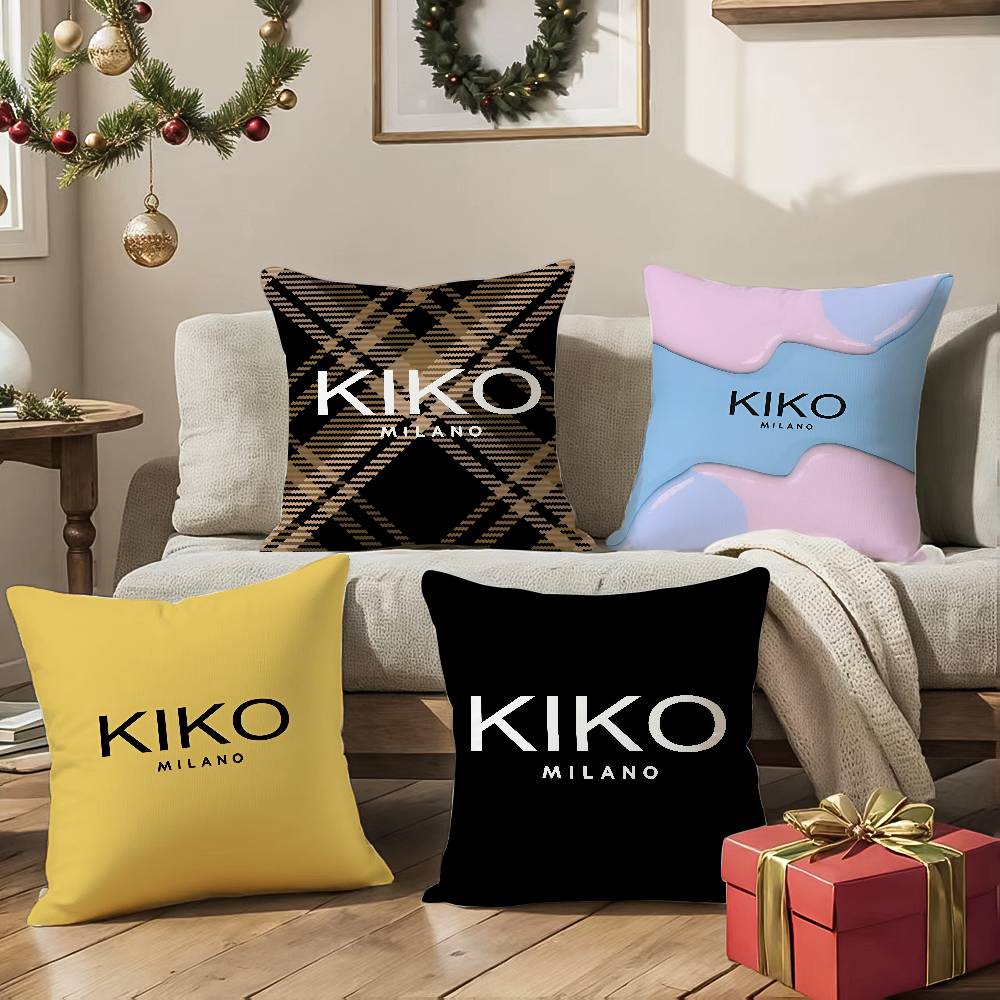 Dostupný luxus KIKO MILANO - Trendy povlak na polštář Pohodlí Pohovka Lůžko Hedvábně elegantní Skrytý zip Dekorativní povlak na polštář