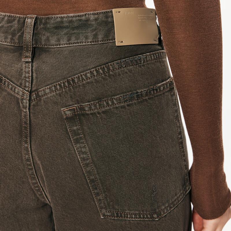 JNBY 2024 Autumn Loose Wide-Leg Jeans