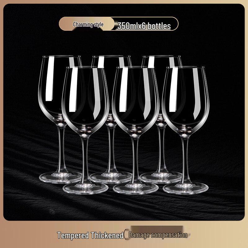ZISIZ European Style Handmade Red Wine Glass Set