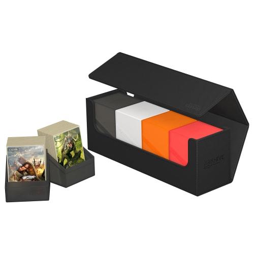 Ultimate Guard arkhive 400+ Xeno Skin, Monochrome (Black)