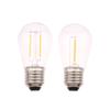 S14 Plastics Led Bulb E27/E26 3V 120V Warm White 2W 1W Shatterproof Lamp Bulbs For String Light Christmas Decoration