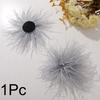 1Pc Feather Headwear Fashion Bridal Hairband Exquisite Ostrich Feathers Brooch Pin DIY Clothing Accessories Ostrich Feather