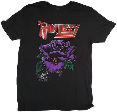 The Black Rose Tour Vintage Thin Lizzy 1979 Shirt Black Unisex S-5XL