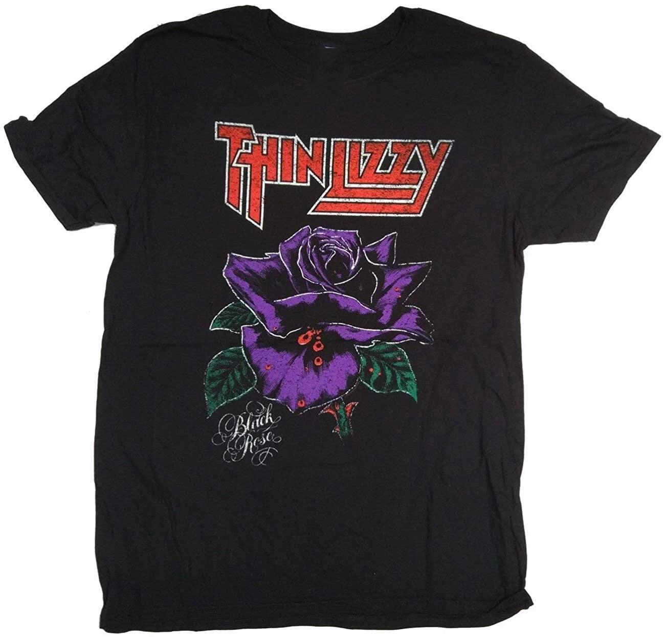 

The Black Rose Tour Vintage Thin Lizzy 1979 Shirt Black Unisex S-5XL XL