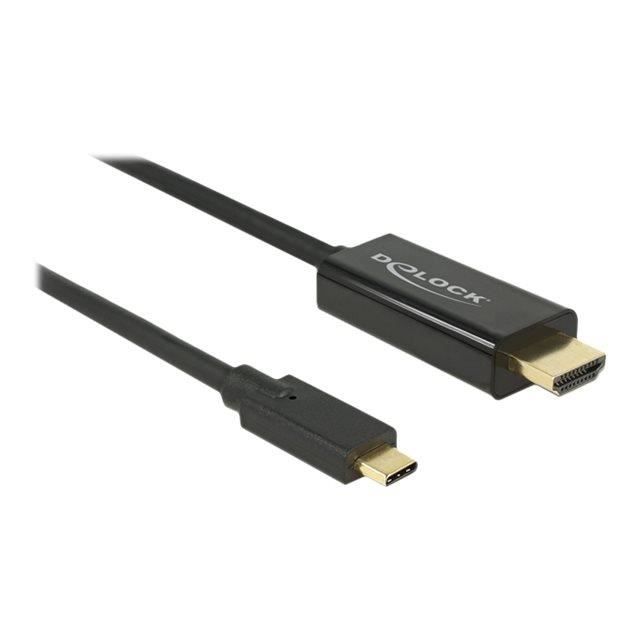 Adaptateur Vidéo - DeLOCK - Parade PS171 - USB-C Vers HDMI - Résolution 3840x2160 - Noir