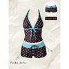 New Supply Thailand New Polka Dot Sexy Swimsuit Women's Split Bikini Polka Dot