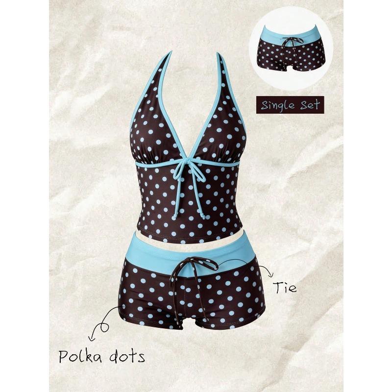 New Supply Thailand New Polka Dot Sexy Swimsuit Women's Split Bikini Polka Dot