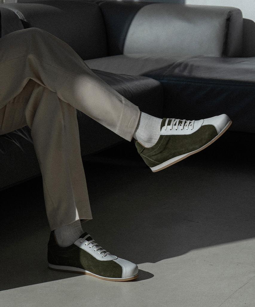 Allclassic Alc1380 Urban Sneakers_Kakhi Suede