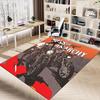 1pc Sons of Anarchy Themed Office Carpet Chair Mats - Durable Polyester Rug for Home Theater, Office, Dorm Room Decor - tA98