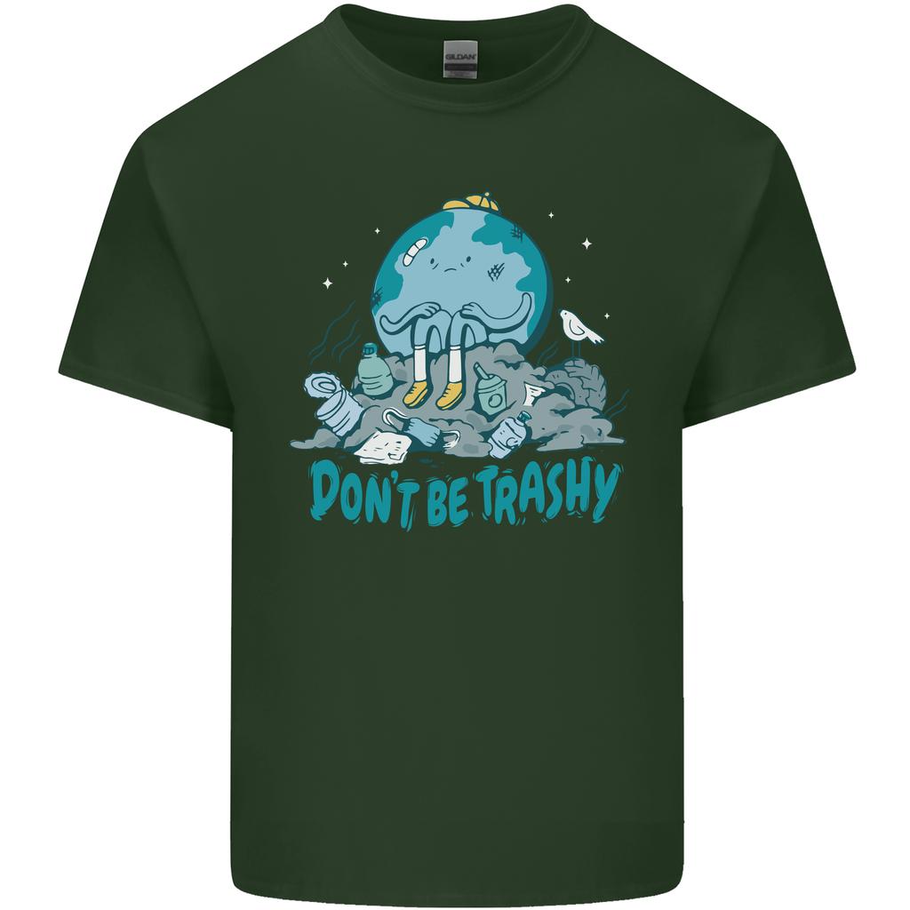 Climate Change Dont Be Trashy EnvironUnisext Unisexs Light Cotton TShirt