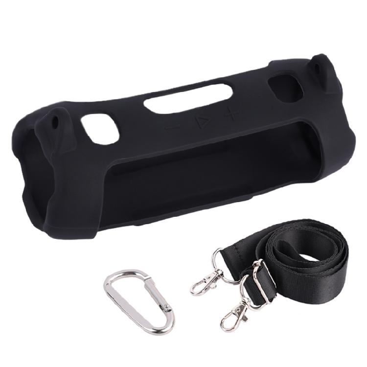 

Easy to Install Silicone Cover Wrap for Charge 6 Speaker Case with Adjustable Shoulder Strap for Outdoor Easy To Install
