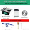 400W Compact Mini Table Saw: Multifunctional Electric Cutting Tool for Woodworking