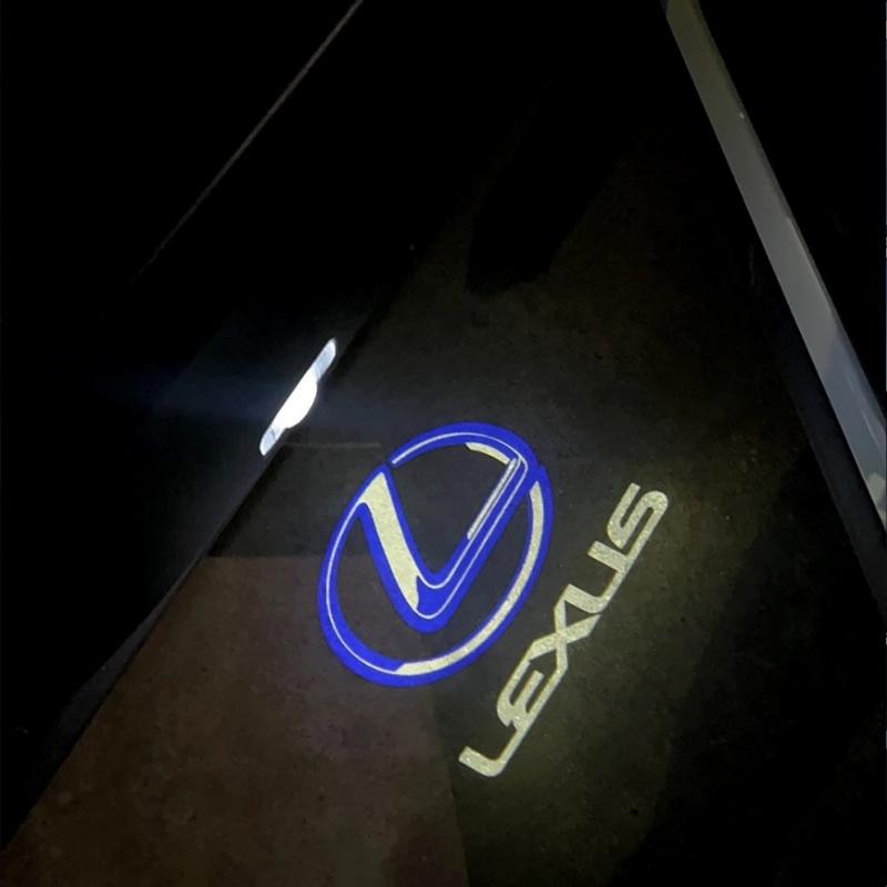 ctlsev1 New upgrade Laser Decor Lamp Glass Projection Car Accessories HD LED For Lexus RX GX LS LX IS GS RC UX Series ES200 ES250 ES260