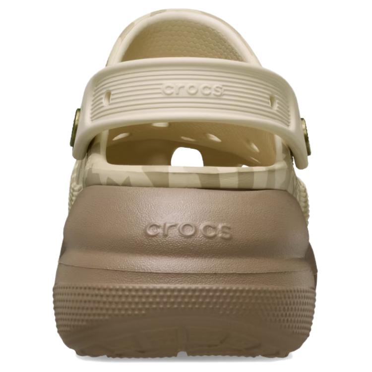 Crocs Mule Crush Easy Chic Confortable Simple Sabots Sabots Unisexes Marron 211974-2Q9