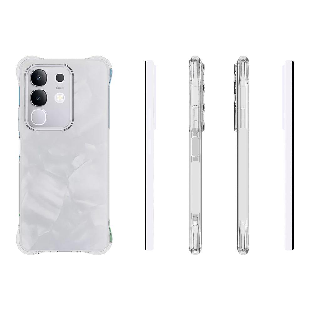 For Vivo Y29 4G/T4x 5G TPU Phone Case Non Slip Transparent Mobile Phone Cover