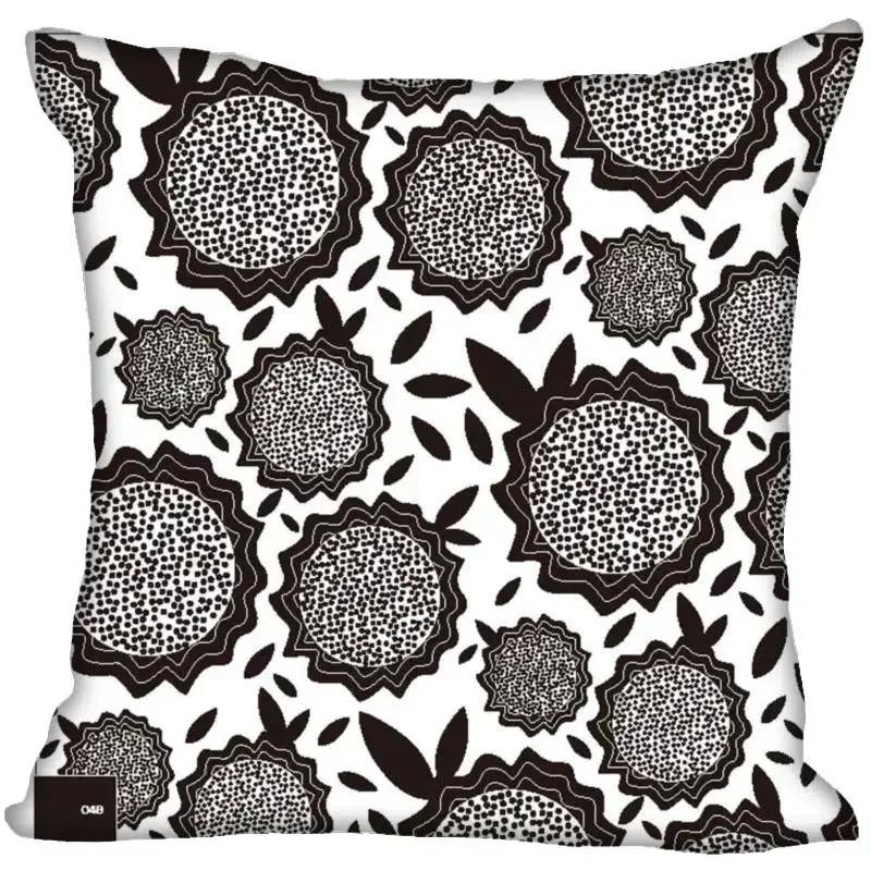 Black And White Pattern Throw Pillow Cover With Short Plush Print For Living Room Sofa Decoration Cushion Cover Pillow Covers