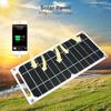 Solar Panel 2W With USB Outdoor Phone Charger Waterproof For Hiking And Camping Portable Solar Charging 5V Mobile Power Supply