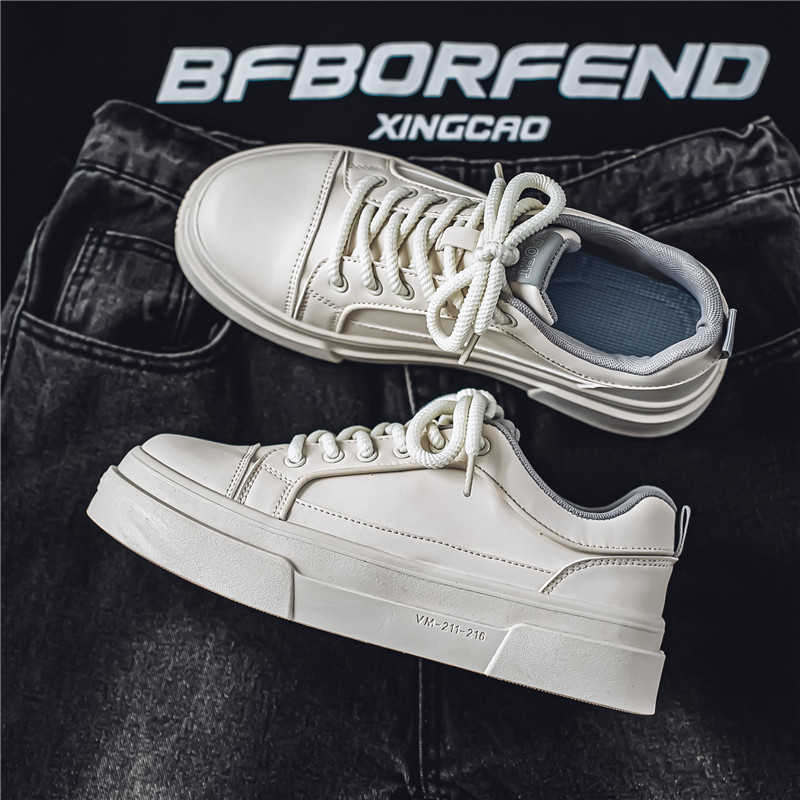 Fashion Low Normal Leather Spring Autumn Men's Shoes Tennis Flat Sole Sneakers Mens Walking Boots Sports Tennes Original Deadlift