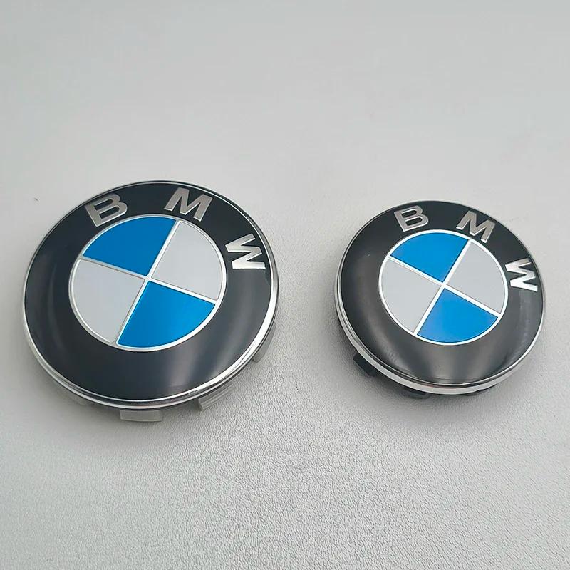 

BMW 3D Emblem Center Caps Set of 4 Snap-on ABS Plastic Hub Covers 56mm/68mm for BMW SUV Sedan Auto Accessories 68mm