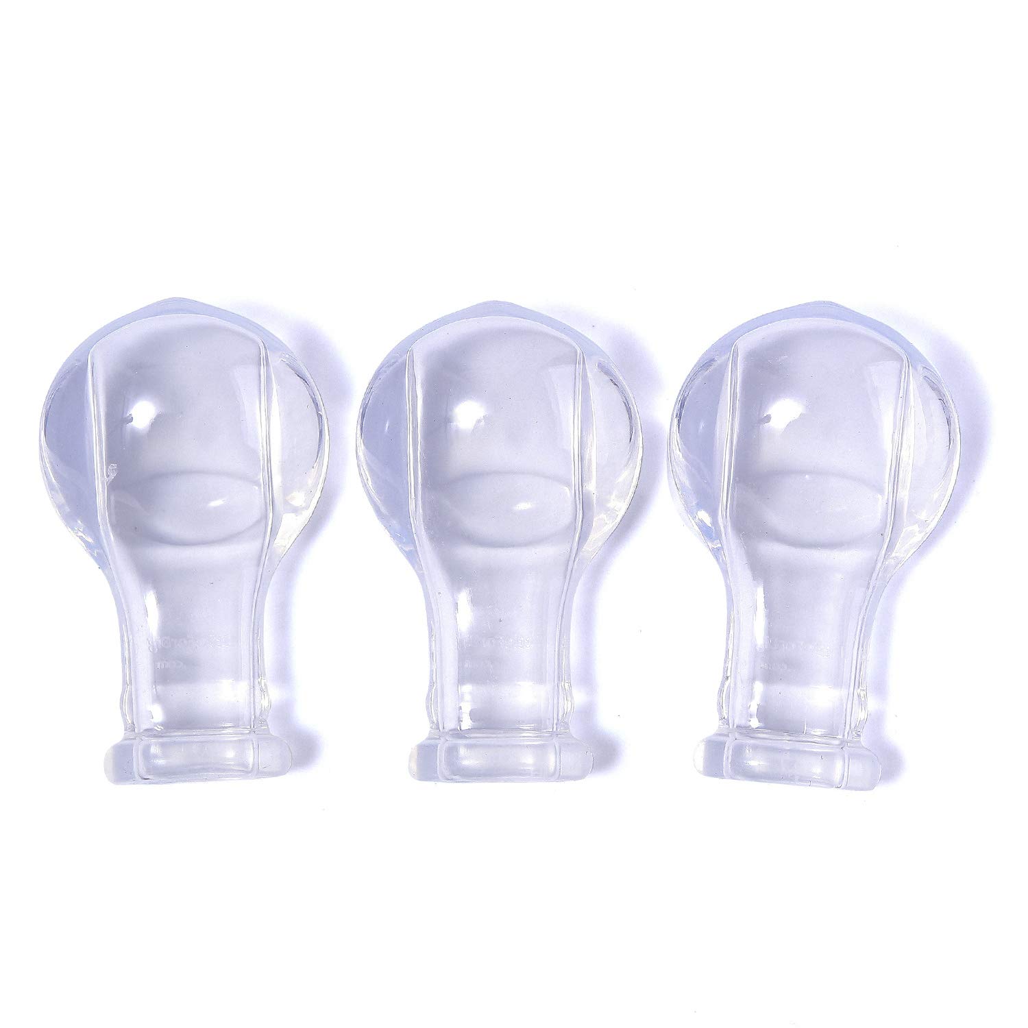 

LittleForBig Adult Pacifier Nipples, Value Set of 3 (Colorless and Transparent)